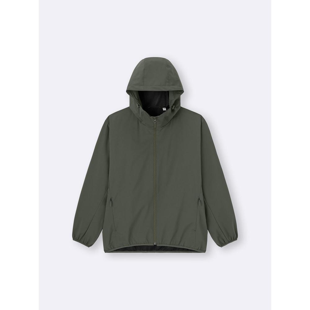 

Куртка-парка Gu от Uniqlo с ветрозащитной оболочкой + Os 59 DARK GREEN/S