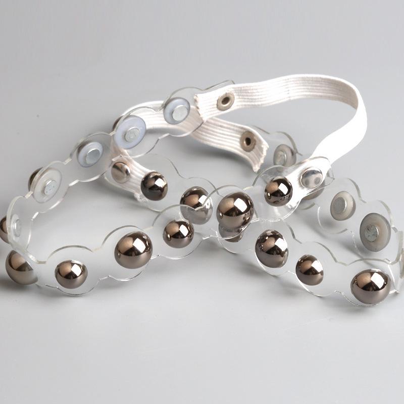Transparent Pearl Elastic No-Slip High Heel Shoelaces