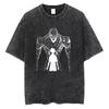 Genesis Evangelion EVA Anime Quality T Shirt Men's Clothing and Women Cotton Vintage Washed Print Retro Summer Tops