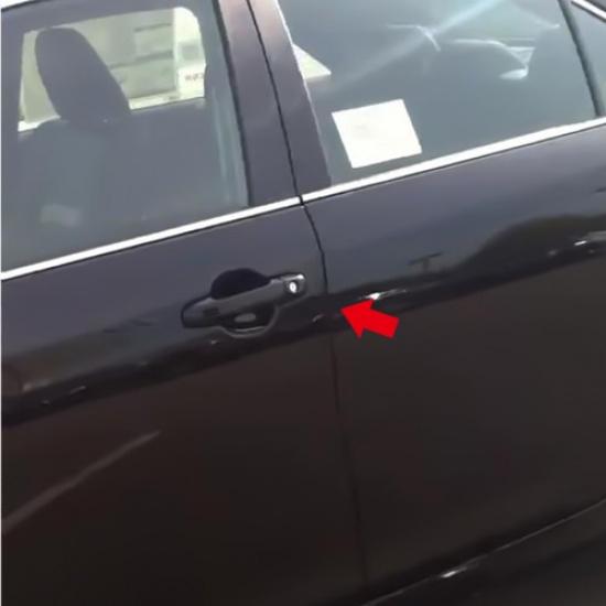 For 2012-2017 Toyota Camry Front Driver or Passenger Exterior Door Handle Black