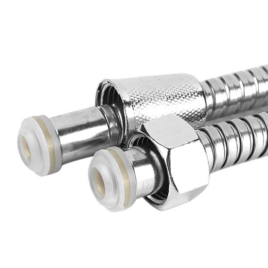 

Шланги для душа Водонепроницаемый Взрывозащищенный Нержавеющая сталь Сверхдлинный Шланг для ручной душевой лейки для подарка A