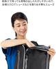Nittaku Table Tennis Upright 34L Vertical Shape for Easy NK7530 Backpack, Daypack, Approx. Capacity, Self-Standing, Gray,