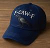 Amazon Popular Fashion 3D Digital Printing Baseball Cap F-Caw-F Crow Hat Crow Cap