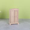 Dollhouse Miniature Furniture With Wooden Material For Rustic Bedroom Decor