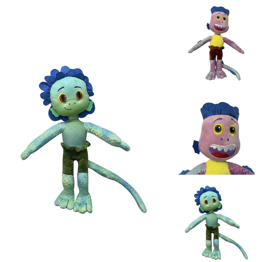 Adorable Pixar Luca Alberto Plush Toy 40cm Soft Stuffed Doll For Kids And Children