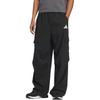 adidas Calça Esportiva Tricotada Masculina Fashionável Confortável Macia Versátil Secagem Rápida Sensação Refrescante Parte de Baixo Preta KA9312