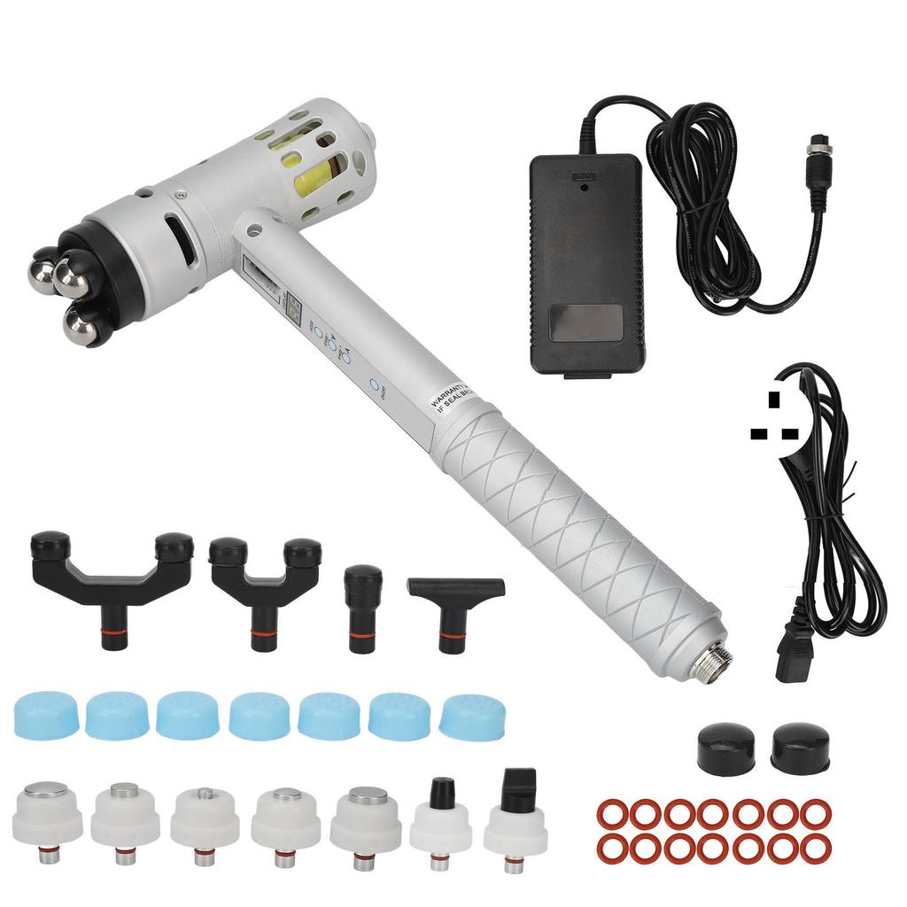 Extracorporeal Shockwave Therapy Machine ED Tretment ESWT Shock Wave Deep Muscle Massager Silver