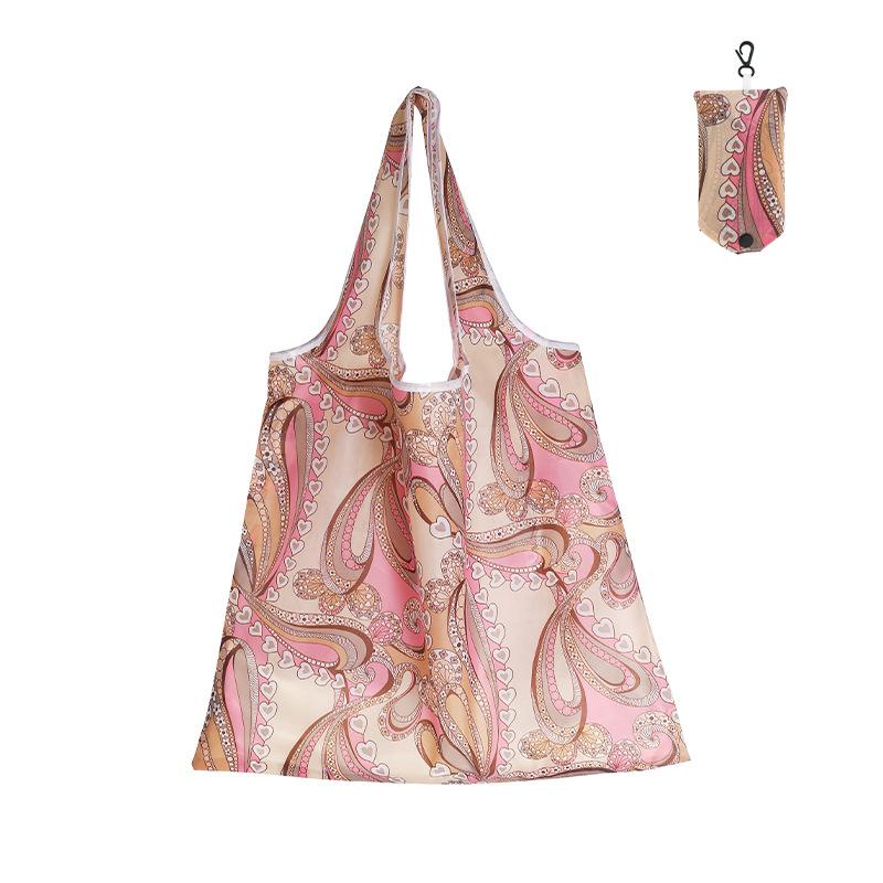 Reusable Grocery Bags Large Washable Shopping Bags Portable Foldable Environmental Friendly Heavy-Duty Handbags