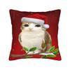 Cat Owl Funny Meowl Cat Meme  Pillow Cover  Soft Cushion Cover Funny Pillow Case For Sofa Couch Bed Living Room