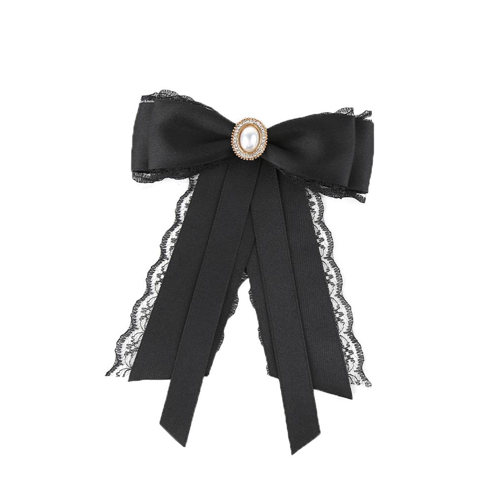 Fashion Short Striped Student Bow Tie Women's Shirt Bow Tie Bowties Casual Adjustable Rubber Band Neckties