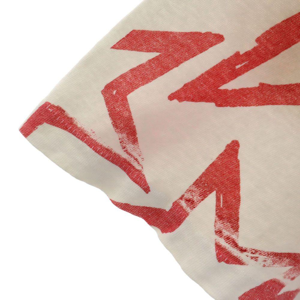 SUN BIG 90s Old Print Short Sleeve T-shirt White System Harley-Davidson Men's Used