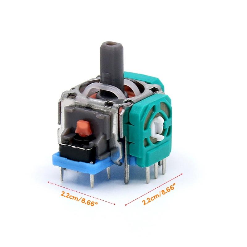 Analog 3D Joysticks Analog Analog Thumb Cap with Repair Screwdriver Kit Suitable for  Controller Accessories