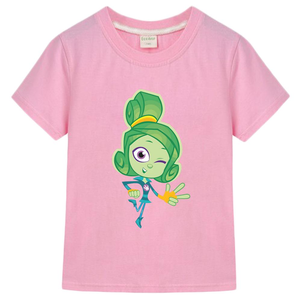 Cartoon Print The Fixies Kids Tshirt Casual Kawaii Boys Girls Tee-shirt Funny Graphic 100%Cotton Comfortable Short Sleeve Tees