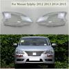 Compatible for Nissan Sylphy 2012 2013 2014 2015 Transparent Headlight Cover Lampshade Shell Headlamp Housing Durable Lens(Right)