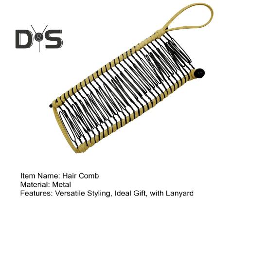 Haarkamm, leicht, tragbar, robust, flexibel, minimalistisches Design, einfache Bedienung, Haarkamm, Styling-Zubehör