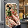 Phone Case: 2D flat, suitable for iPhone 18, 17, 16, 15, 14, 13, 12Pro protective case, mini amusement park, perfect Christmas and Halloween holiday g