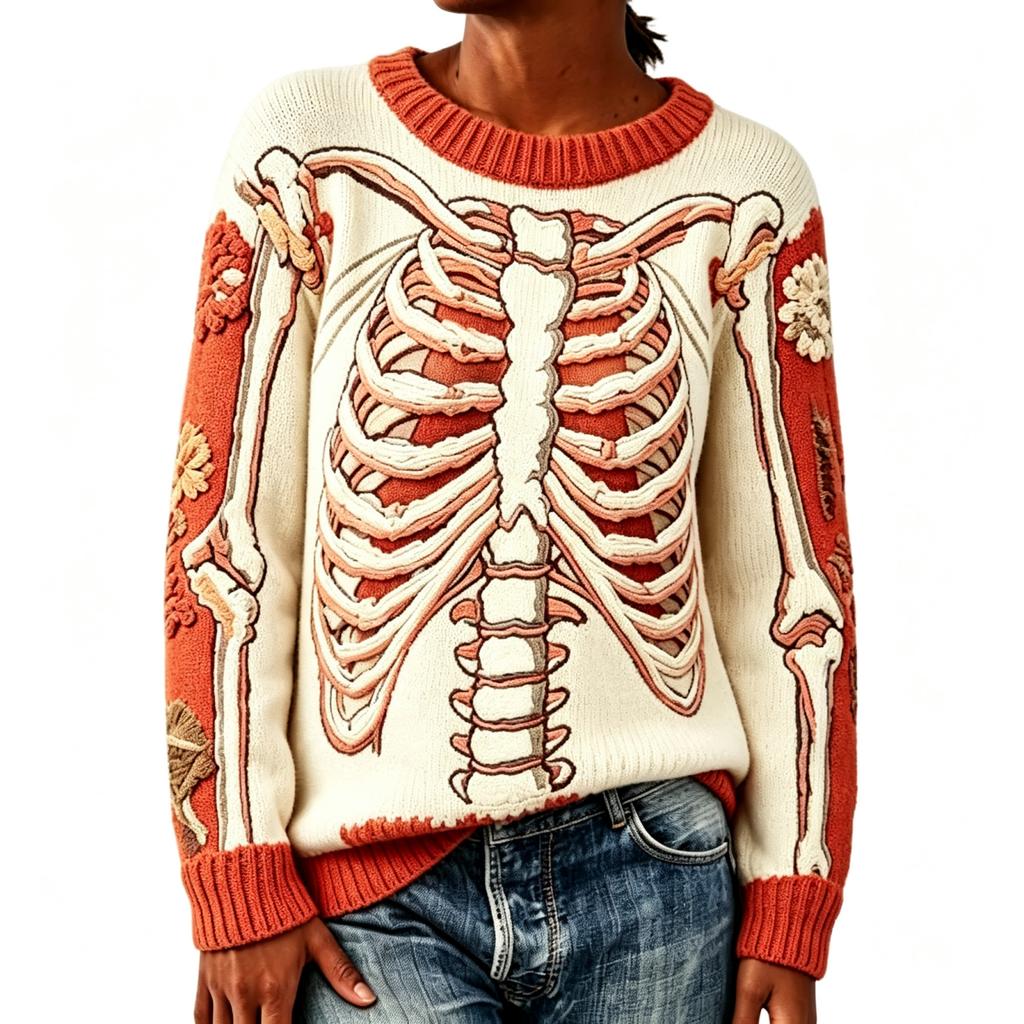 Maglione a collo alto casual a maniche lunghe da donna