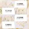 High-value large-size pajamas women's spring and autumn imitation cotton long-sleeved trousers middle-aged loungewear suit