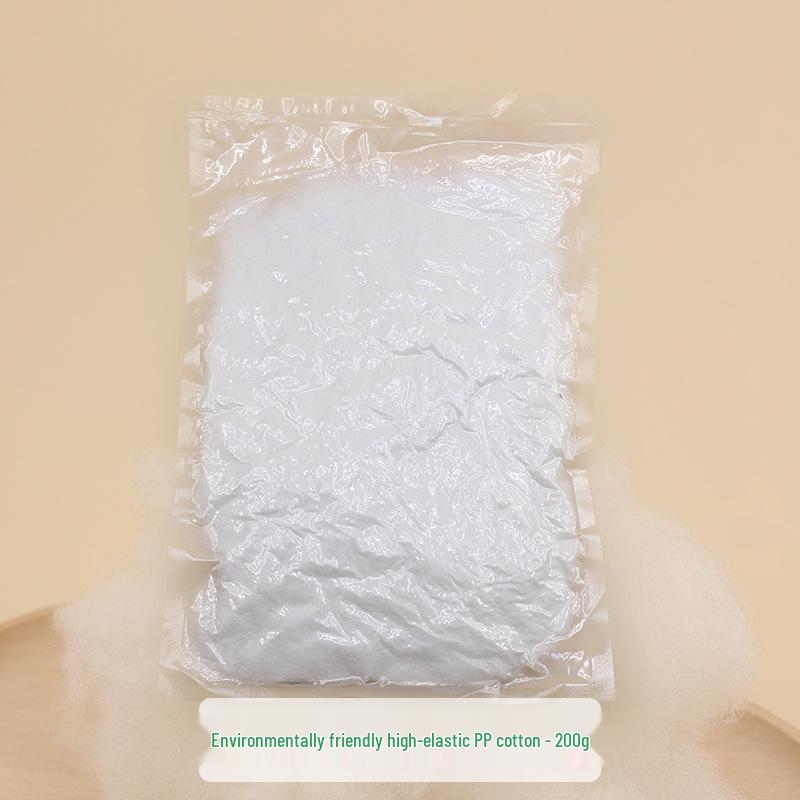 High Elastic PP Cotton Handmade Doll Figurines, Pillow Inserts, Cushion Filling, Fluffy Fiber, Silk Cotton.