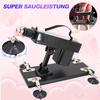 DTSUDU Sex Machine 3XLR Connector Accessory with Dildo and Suction Cup Love Machine  Insertion Gun Machine for Couple Sex Game