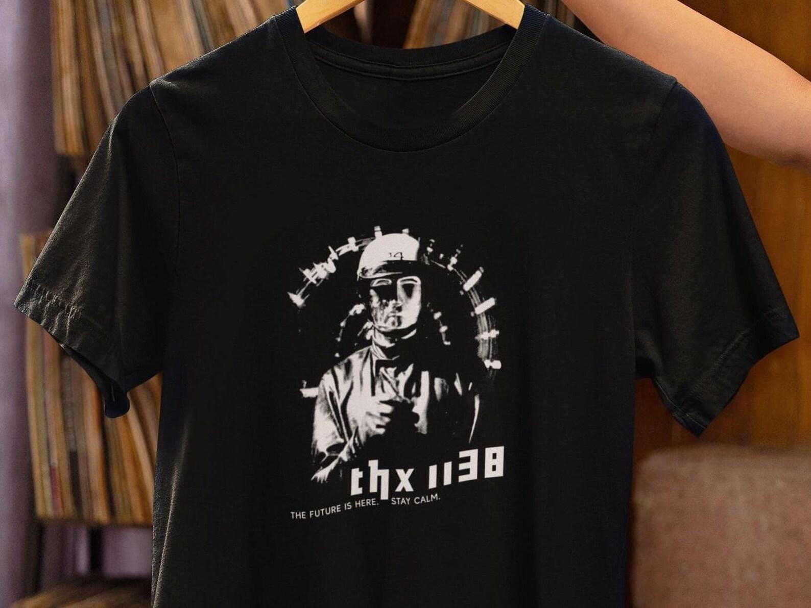 THX 1138 T-Shirt – George Lucas Dystopian Sci-Fi Movie 3XL