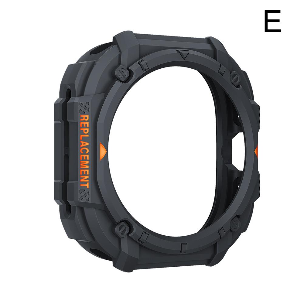 PC Case+Strap For Samsung Galaxy Watch 7 Ultra 47mm Silicone Band Bracelet Protector Cover Bumper For Galaxy Watch (NO Film)