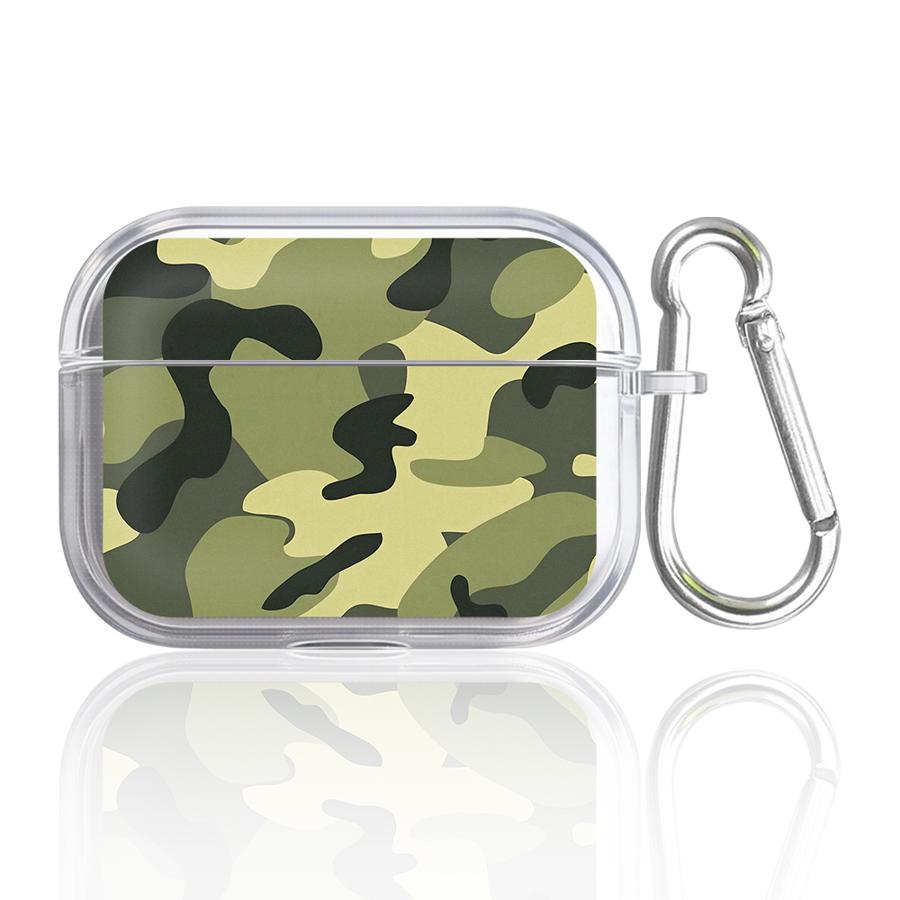 Camouflage Pattern Case For Airpods 1 Pro3 Pro Pro2 2 4 3 Clear Earphone Cases Cover