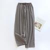 Damen Baumwolle Plaid Lange Hosen Homewear Pyjama Hosen Weiche und Atmungsaktive Casual Pantalones Home Hosen