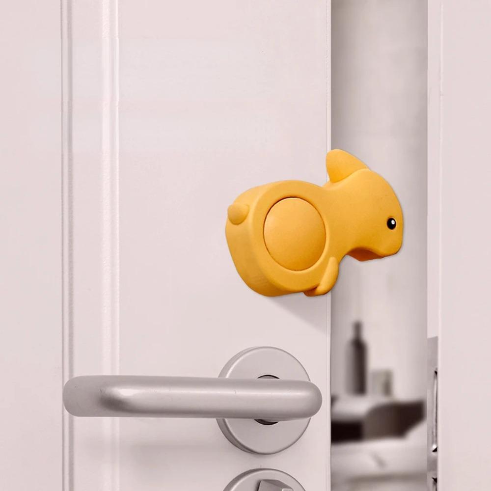 Foam Door Pinch Guard Plastic Security Door Stopper Animal Shape Door Clip  Prevent Locked In Room