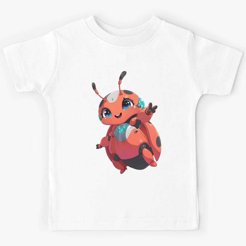 Cute Space Ladybug Kids T-Shirt 170