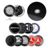 CRU1 57mm Aluminum ABS Car Flat Hood Emblem Sticker Front Badge Logo Decor Accessories For Mercedes Benz AMG W206 W220 W205 W210 W108