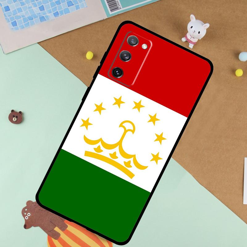 

Мягкий чехол с флагом Таджикистана для Samsung Galaxy S24 Ultra S9 S10 S20 S22 S23 Plus S21 FE S25 Ultra Чехол Funda Galaxy S9