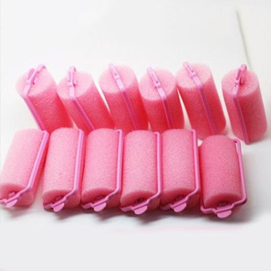 12ks/sáček Magic Sponge Foam Cushion Kulmy na vlasy Twist Styling Rollers Tool