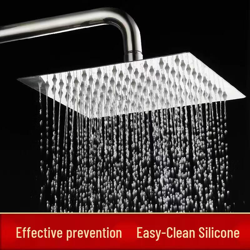 Beiyou Stainless Steel Pressurized Rain Shower Head