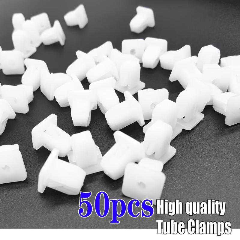 50 Pieces of Car Bumper Fixing Clips, Car Mudguard Pad Fasteners, Car Plastic Rivet Fasteners Push Fasteners