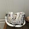 Simple Texture, New Tote Bag, Winter Women's Shoulder Messenger Bag, Fashionable and Casual Largecapacity Bag.
