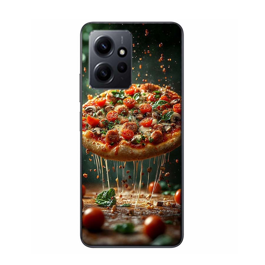 Food Fries Beer Cheese Sushi Cookie Phone Case For Redmi 12 13C 12C 15C 9 10 10C Note 13 Pro Plus 14 15 Pro 9T 9C 9A TPU Soft Co