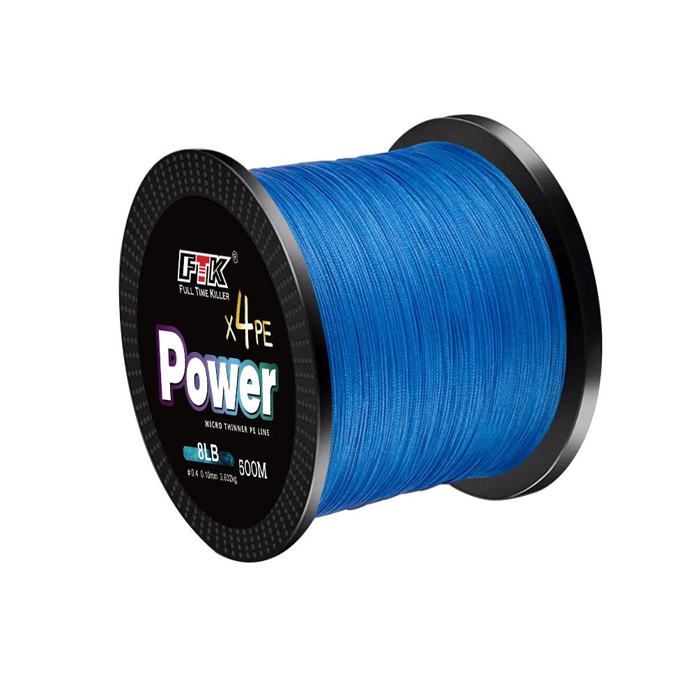 500M 4 Strand PE Braided Fishing Line Multifilament Fishing Lines Carp Fishing Saltwater Line Fly Line