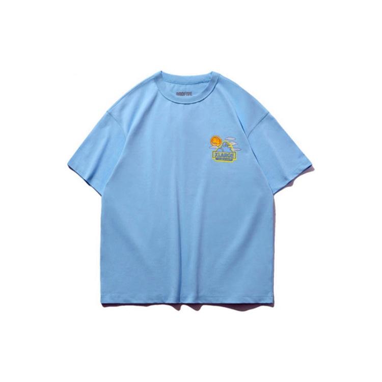 Li-Ning BADFIVE x XLARGE Crossover Short Sleeve Blue Men s AHSP947-2 XL