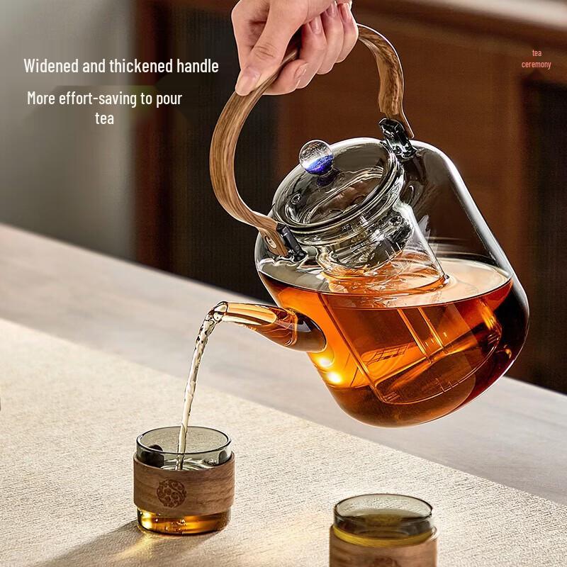 YIHUTEA 2L High-Temperature Resistant Glass Teapot