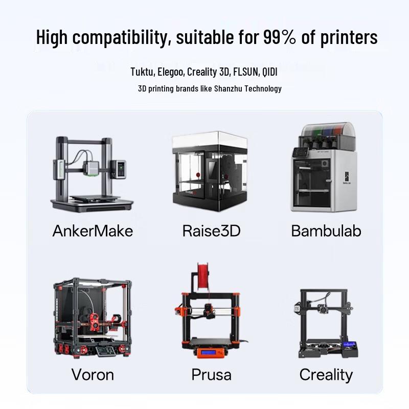Befon Matte PETG 3D Printer Filament, 1.75mm, 1kg CN Plug (adapter Included)