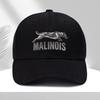 Malinois Hund Laufen Grafik Baseballkappe Unisex Polyester Verstellbar Lässig Sonnenschutzmütze