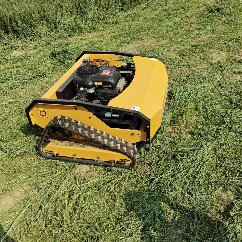 Remote-Controlled Lawn Mower for Russian Slopes, Orchard Weeding, and Household Gardens