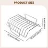 For Grilling 304 Stainless Steel Premium BBQ Accessory Rib Holder Grill Meat Roast Rack