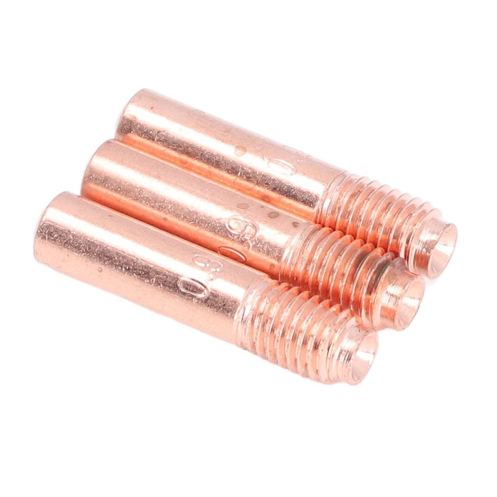 30 STÜCKE Kontaktdüsen 000068 0,035in Schweißspitze Messing Schweißspitze Ersatz für Miller M10 M15 M25