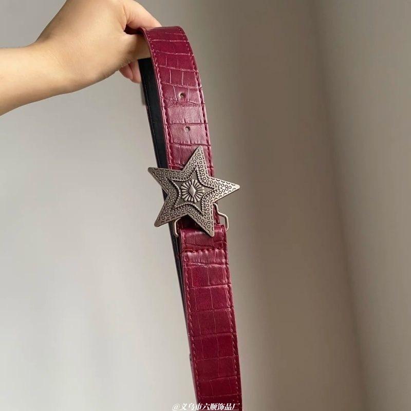 Fashionable Women's Belt American Retro Style Leather Belt—Perfect for Dresses Suits and Instagram-Worthy Looks—Unique Belt