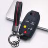 Key Fob Cover for Volvo XC90 XC70 S60 S80 V70 with Keychain Anti-Scratch Guard Shockproof Protection Soft Grip Texture Responsive Button Touch