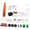 K1AE 3.7V Rechargeable Multifunction Rotary Tool Set 18000rpm Five Speed Adjustable Grinder for Polishing and Engraving