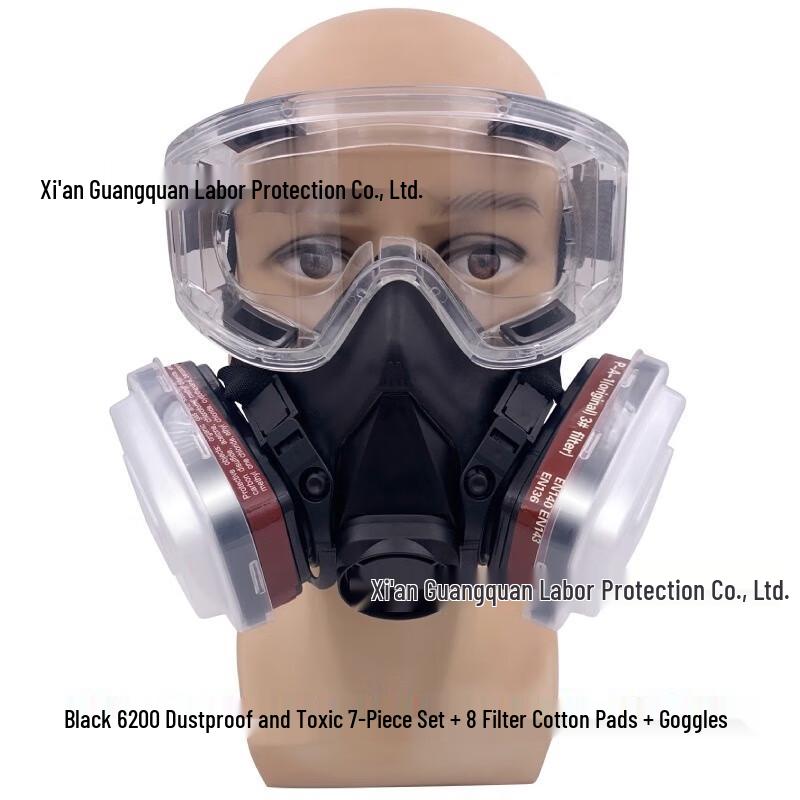 SANSHENG Respirator Kit with Goggles One Size