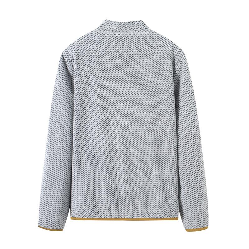 Unisex Mountain Fleece Jacket: Velvet-Lined Hoodie, Long Sleeve, Stand Collar, Autumn/Winter Base Layer